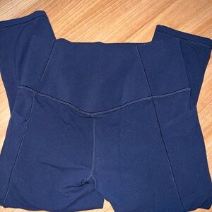 Athleta Deep Blue Capri Leggings